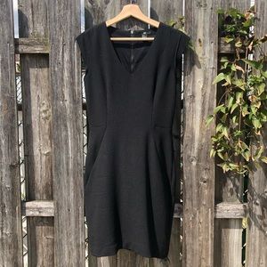 H&M crepe fitted pencil dress